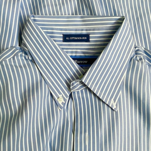 Croft & Barrow Men’s Striped Button Down Dress Shirt - Picture 9 of 10